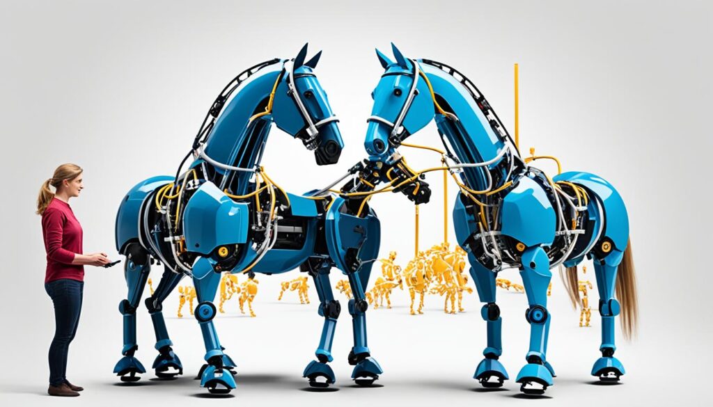 Challenges in Dual-User Equine-Assisted Robotics