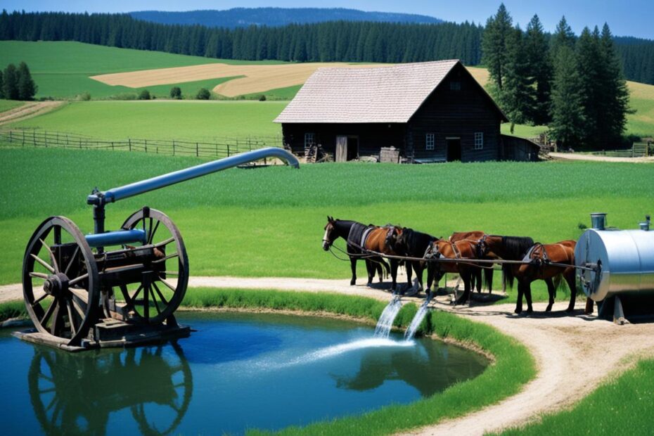 Equine-Driven Water Pumping Systems