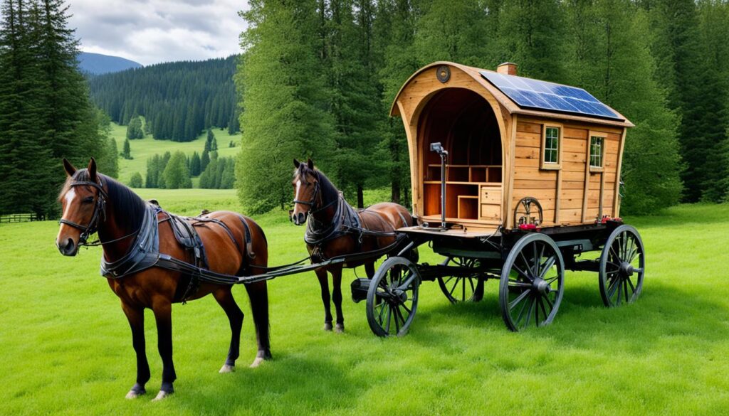 Horse-Powered Mobile Charging Station