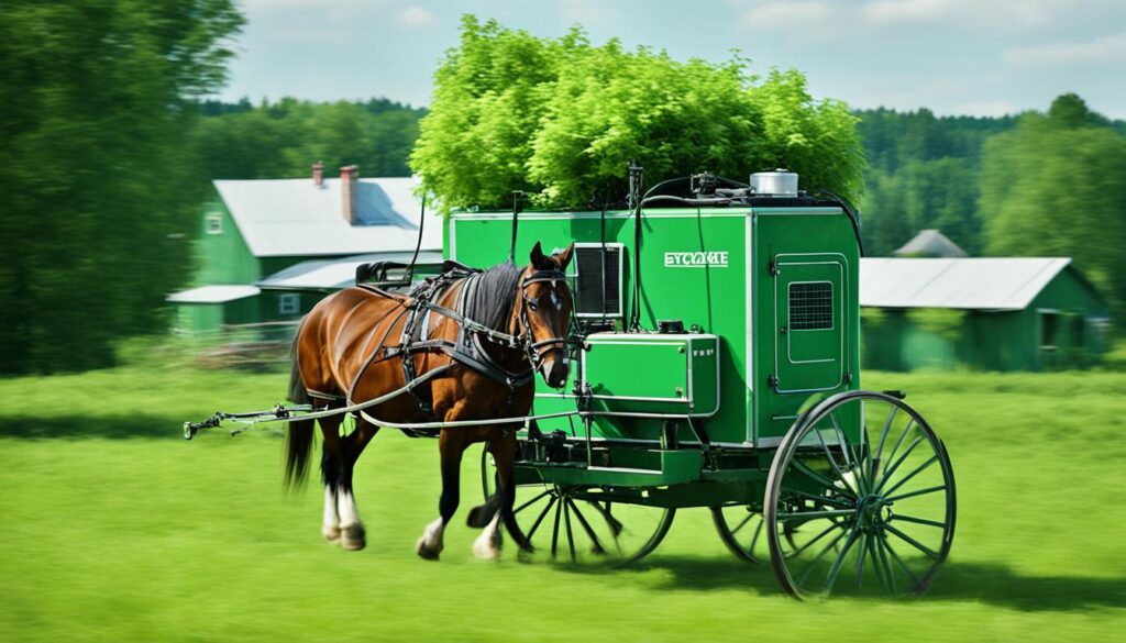 horse-powered generator